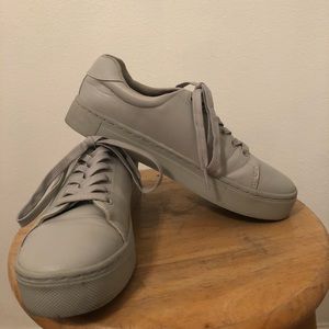 H&M faux leather sneakers